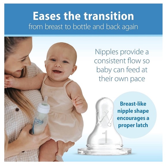 3 Bottles Dr. Browns Natural Flow Anti-Colic Narrow Baby Bottle 8oz - Picture 3 of 3